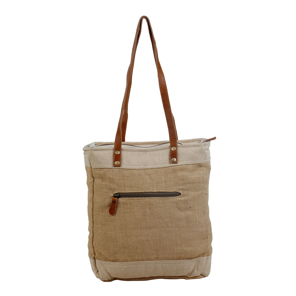 Old School Organic Fabric Market Bag