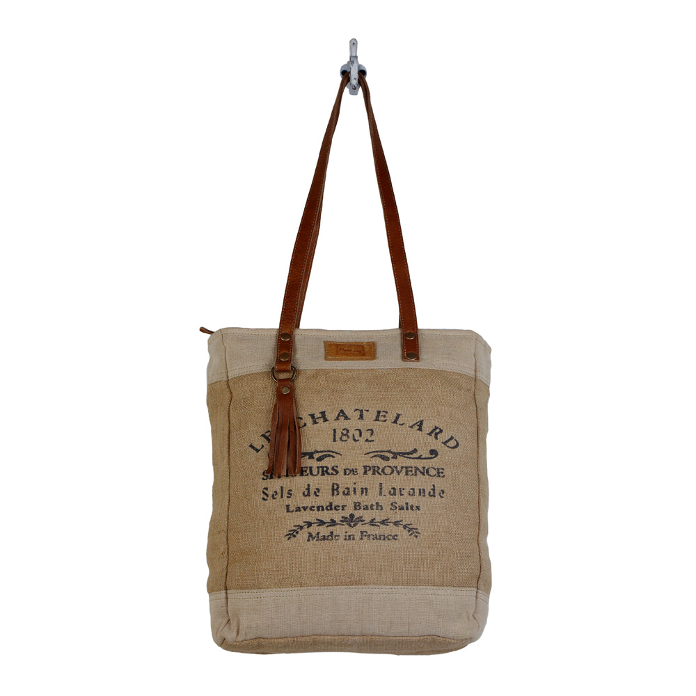 Old School Organic Fabric Market Bag