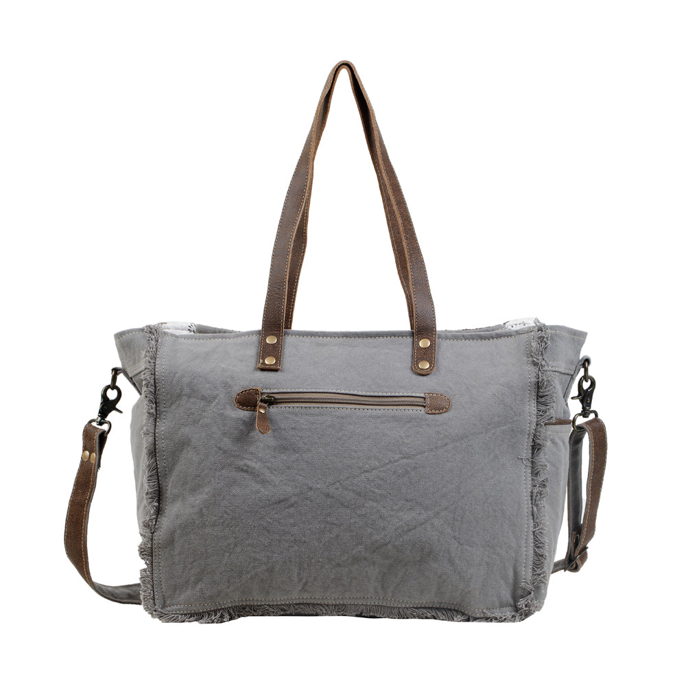 TRIBAL PRINT WEEKENDER BAG