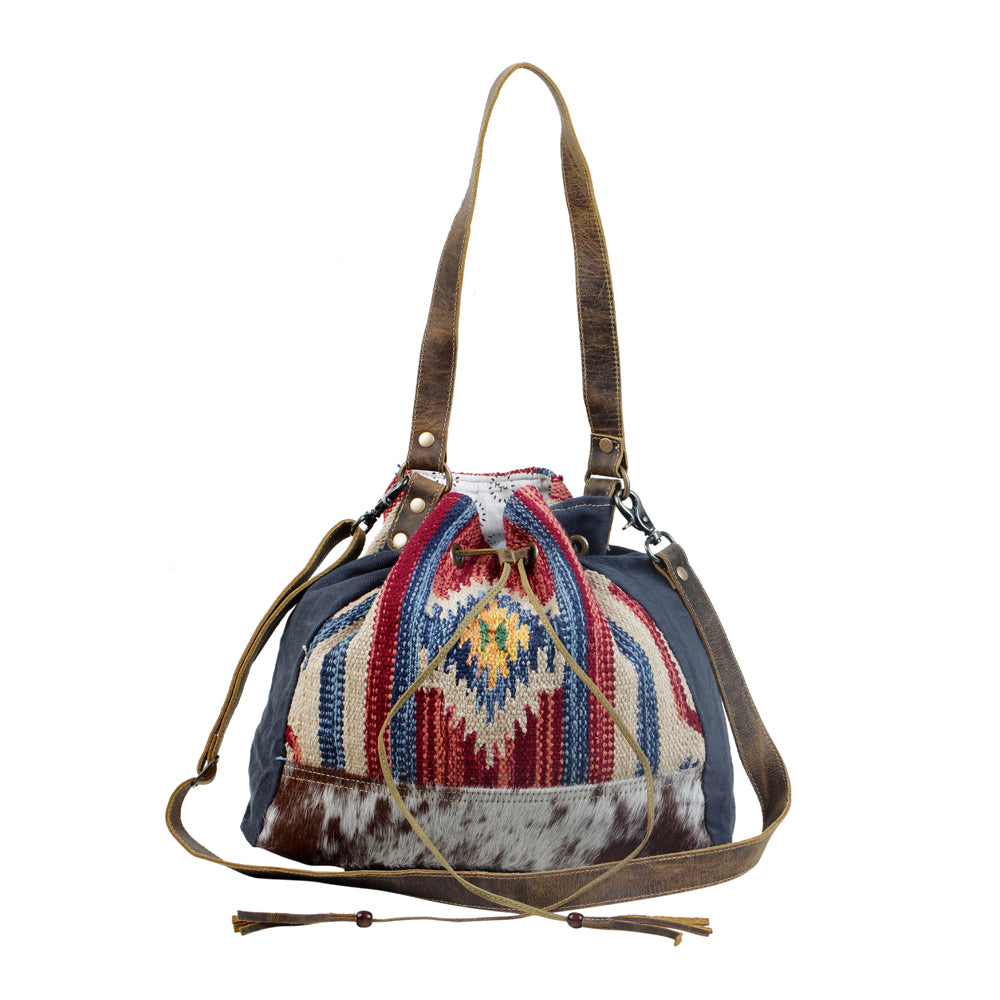 BLUE BUCKET BAG