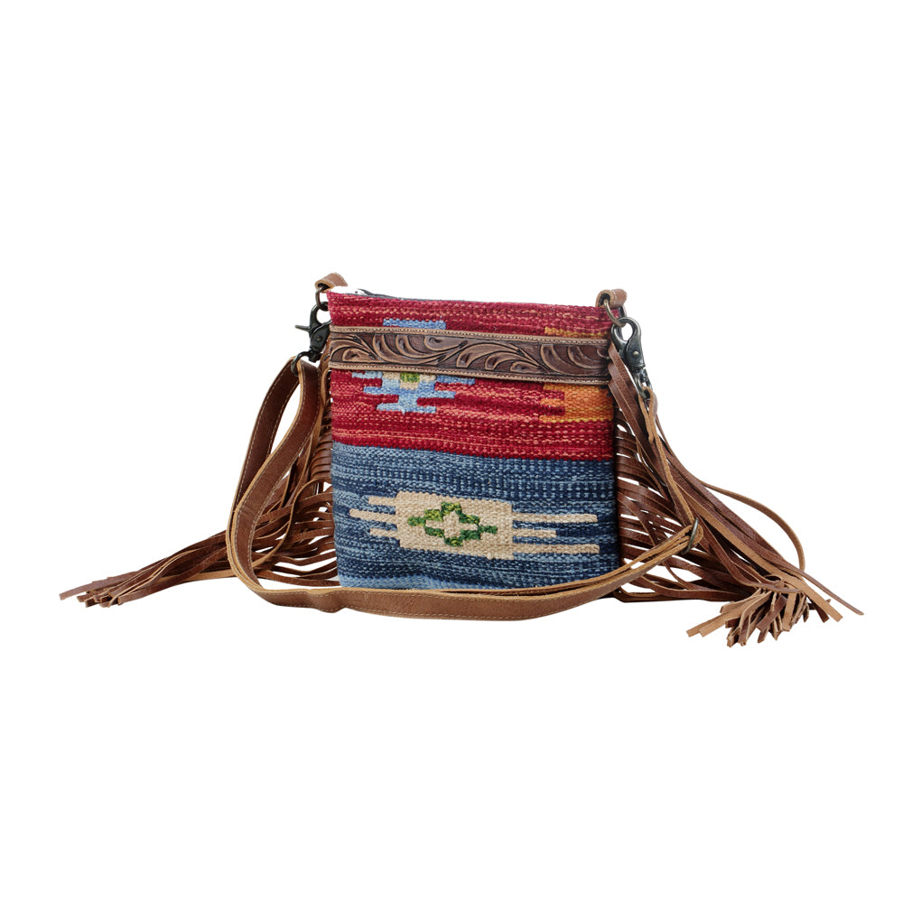 Sunset Hand-Tooled Bag