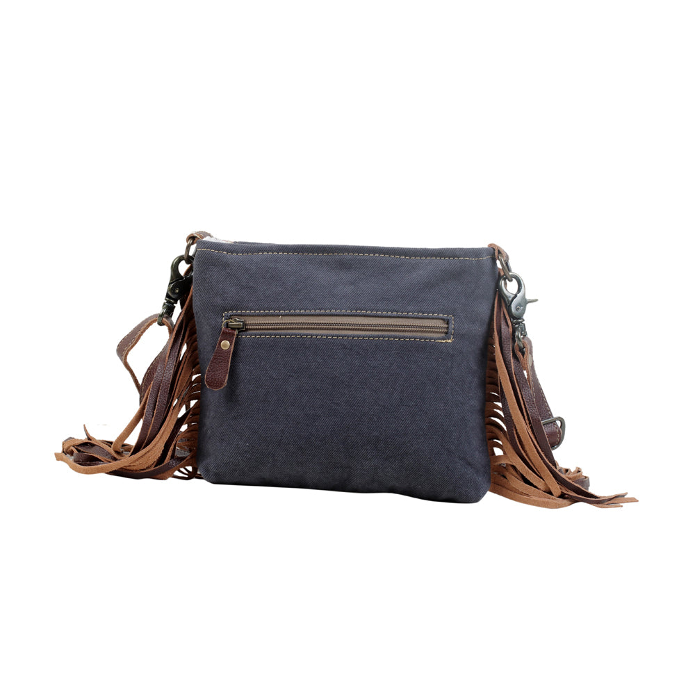 ETCHED RAINBOW HAND TOOLED BAG
