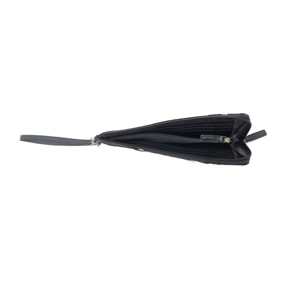 GILTED BLACK WALLET