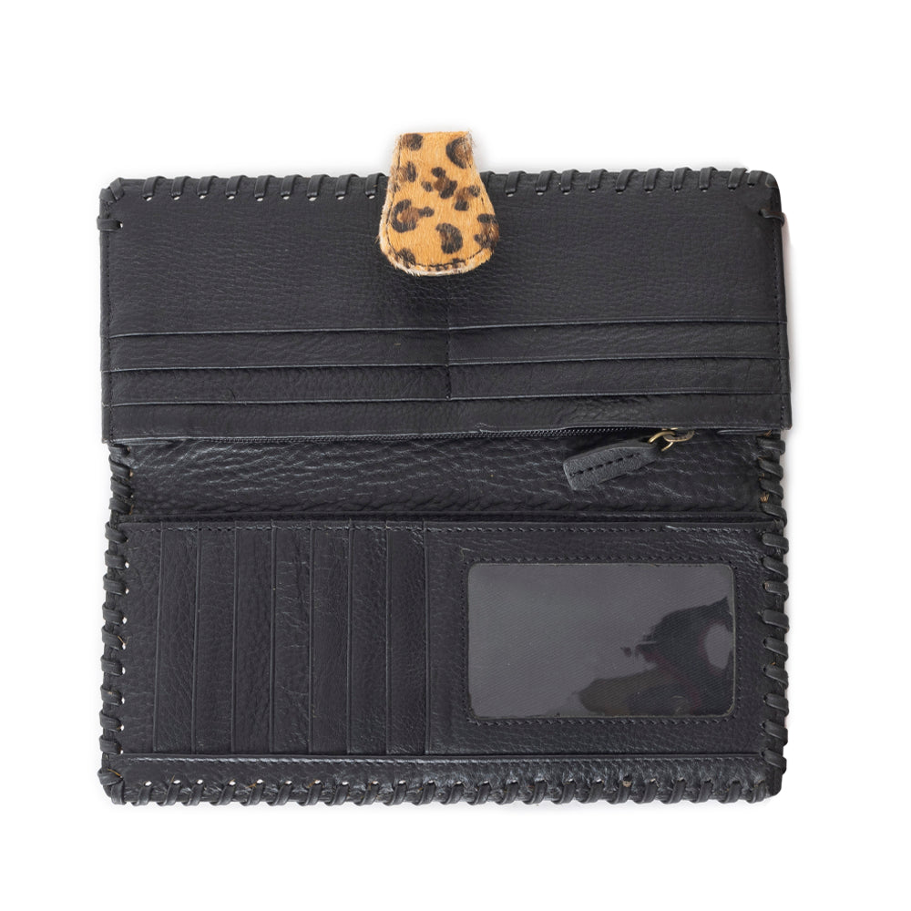 VALIANT LEOPARD PRINT WALLET