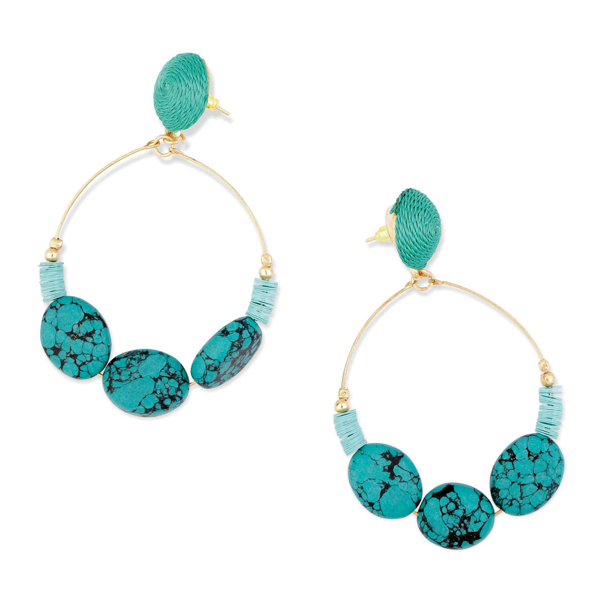 Azure Shells Earrings