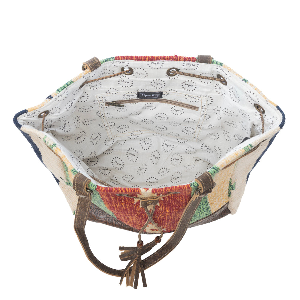 Radiant Red Bucket Bag