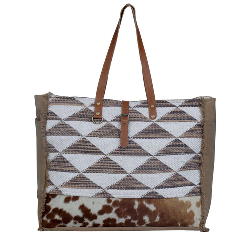 Rhythmic Shapes Weekender Bag