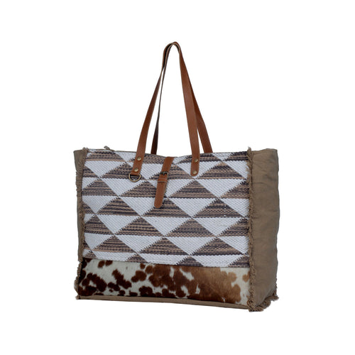 Rhythmic Shapes Weekender Bag