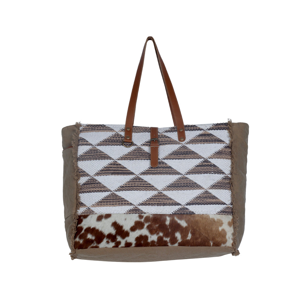 Rhythmic Shapes Weekender Bag
