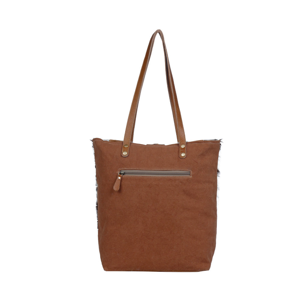 Grizzly bear Canvas & Hairon Bag