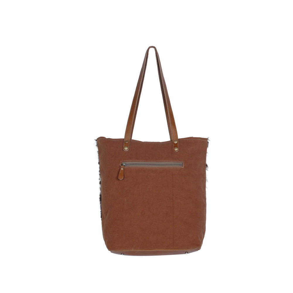 Grizzly bear Canvas & Hairon Bag