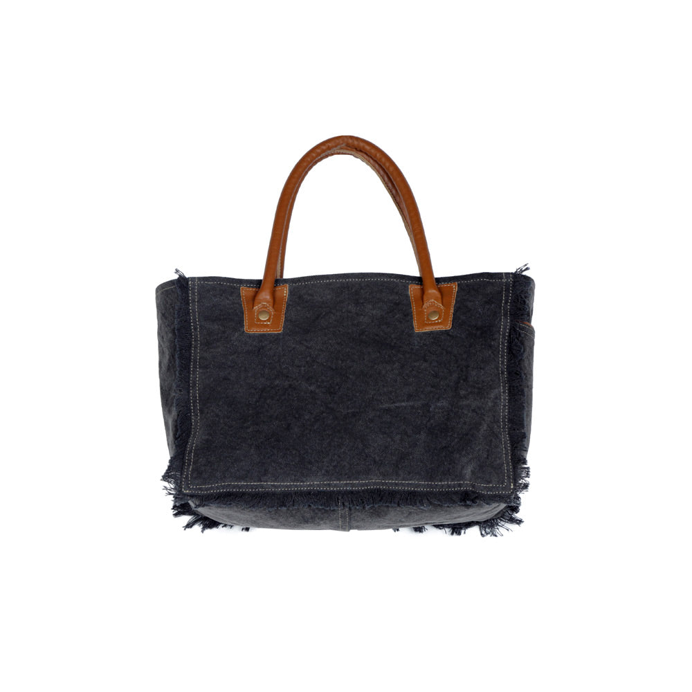 Spotless Canvas & Hairon Bag