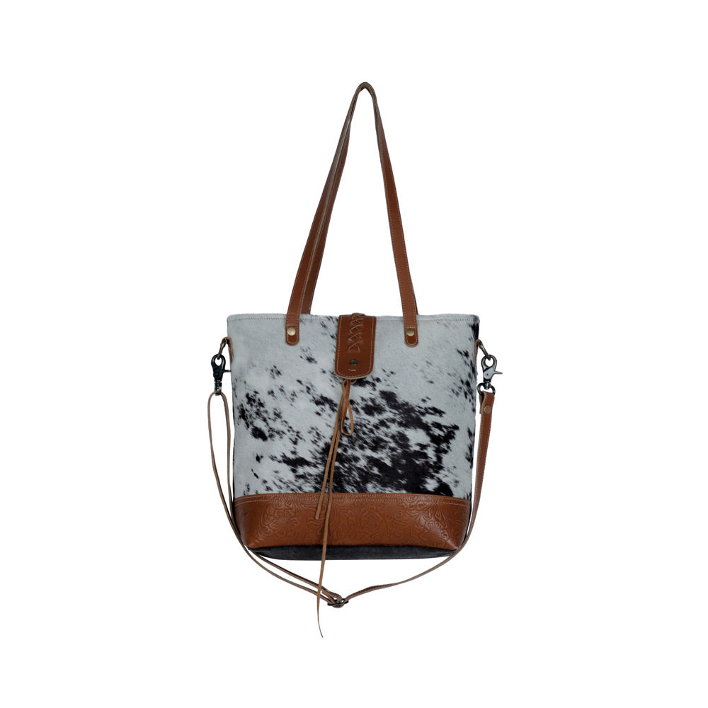 Galaxy Canvas & Hairon Bag