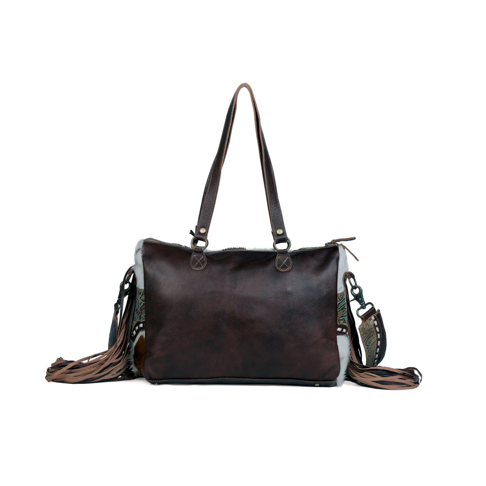 Dangle Wangle Leather & Hairon Bag