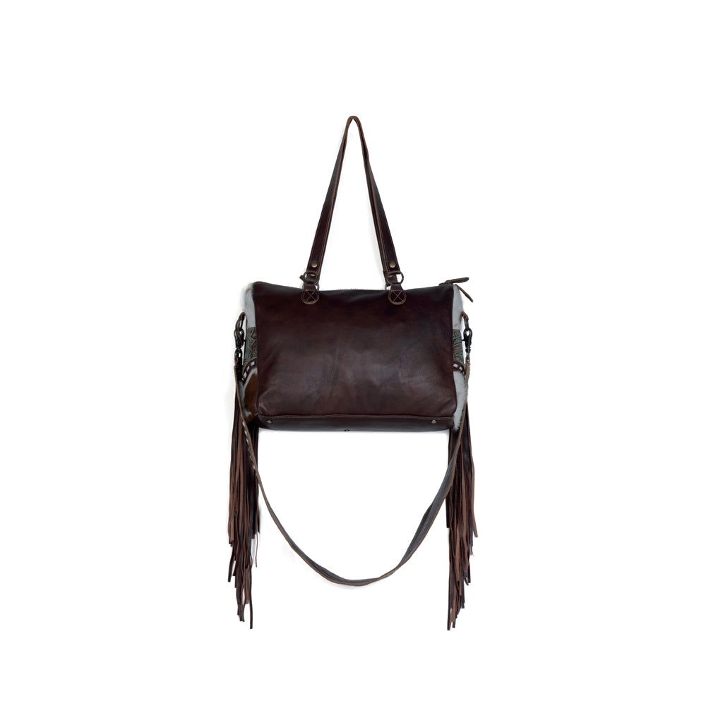 Dangle Wangle Leather & Hairon Bag