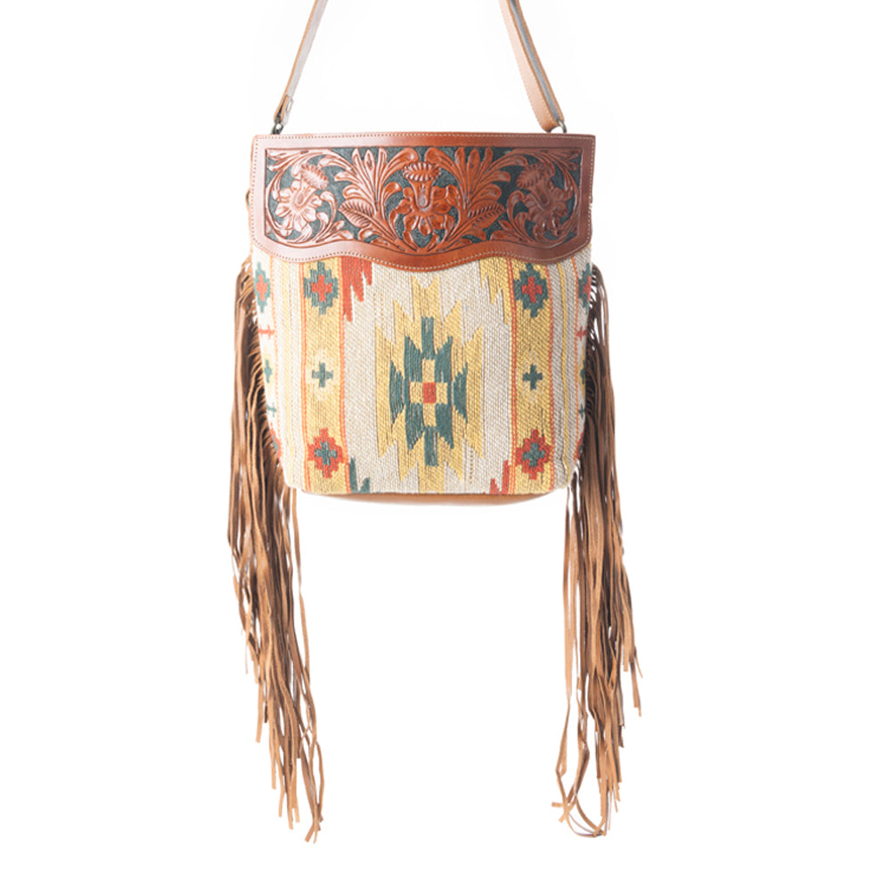 Tingle Wingle Hand-Tooled Bag
