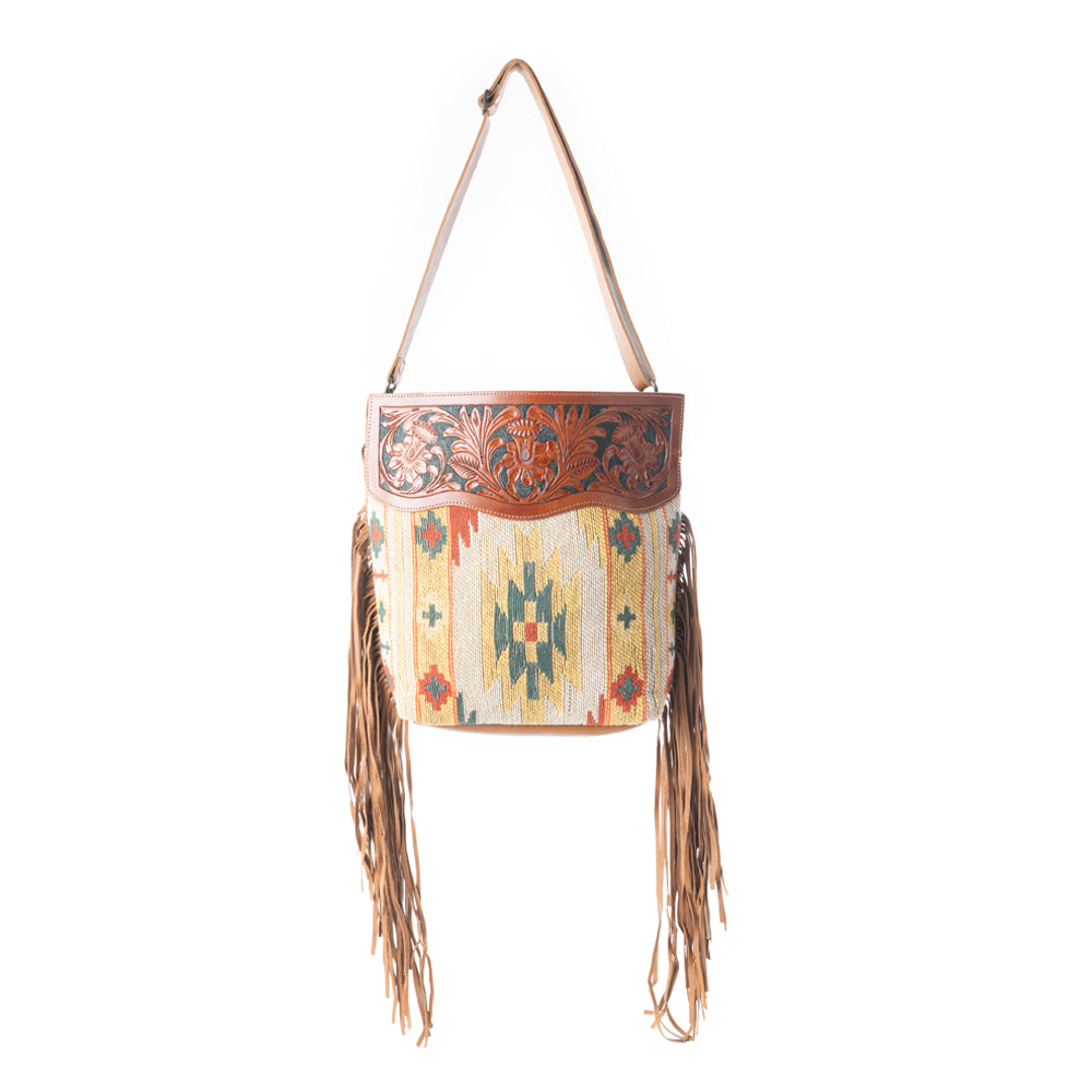Tingle Wingle Hand-Tooled Bag