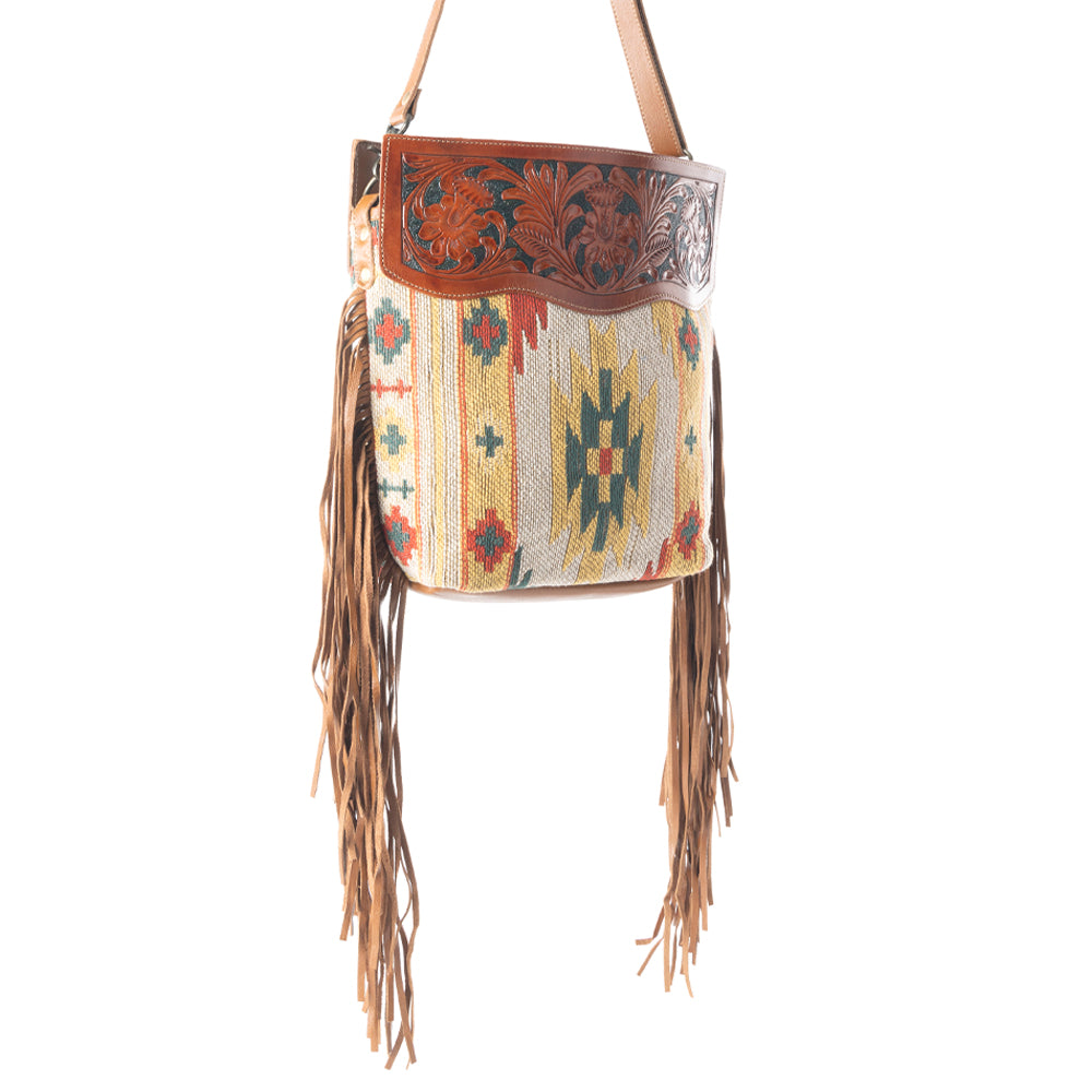 Tingle Wingle Hand-Tooled Bag