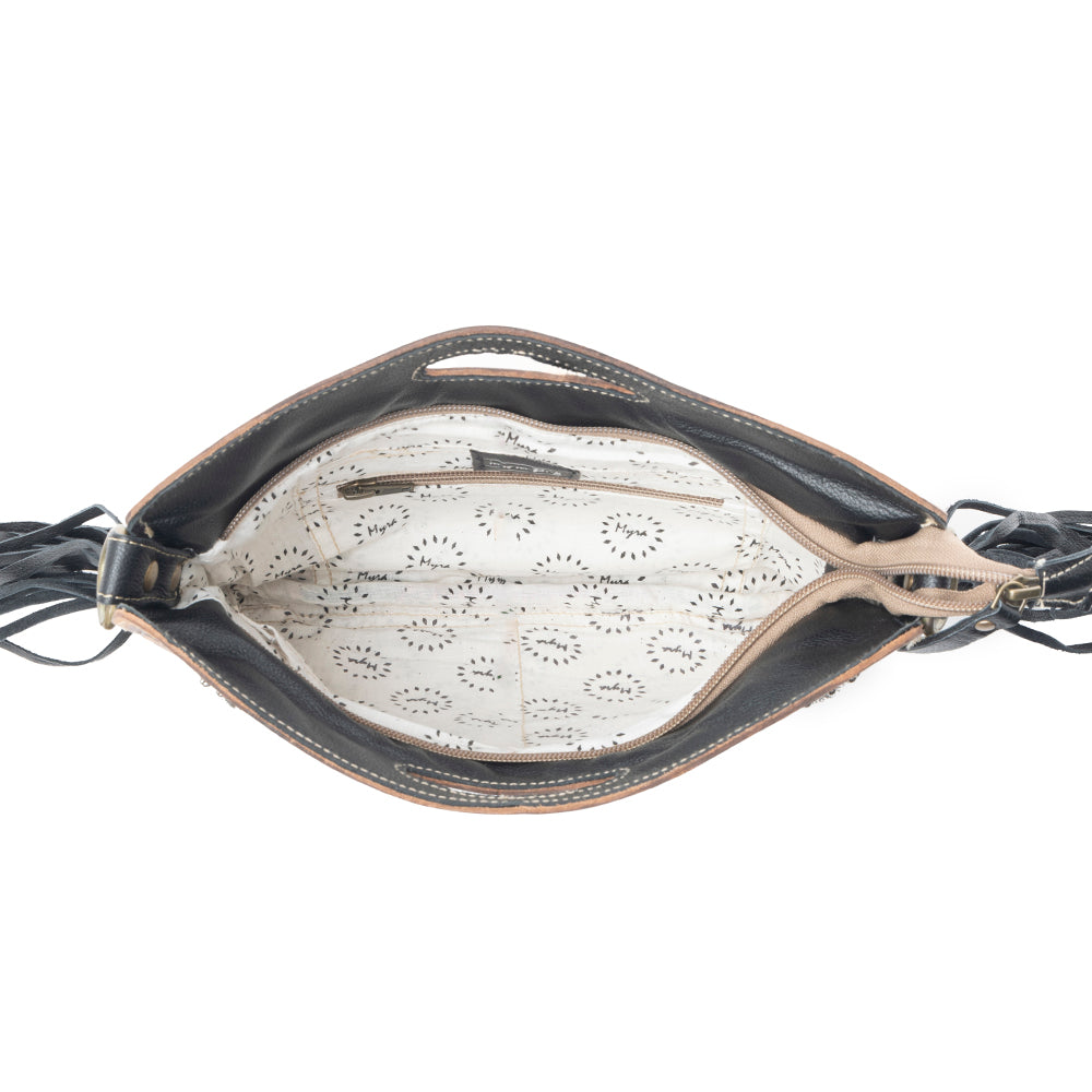 Rubious Hand-Tooled Bag