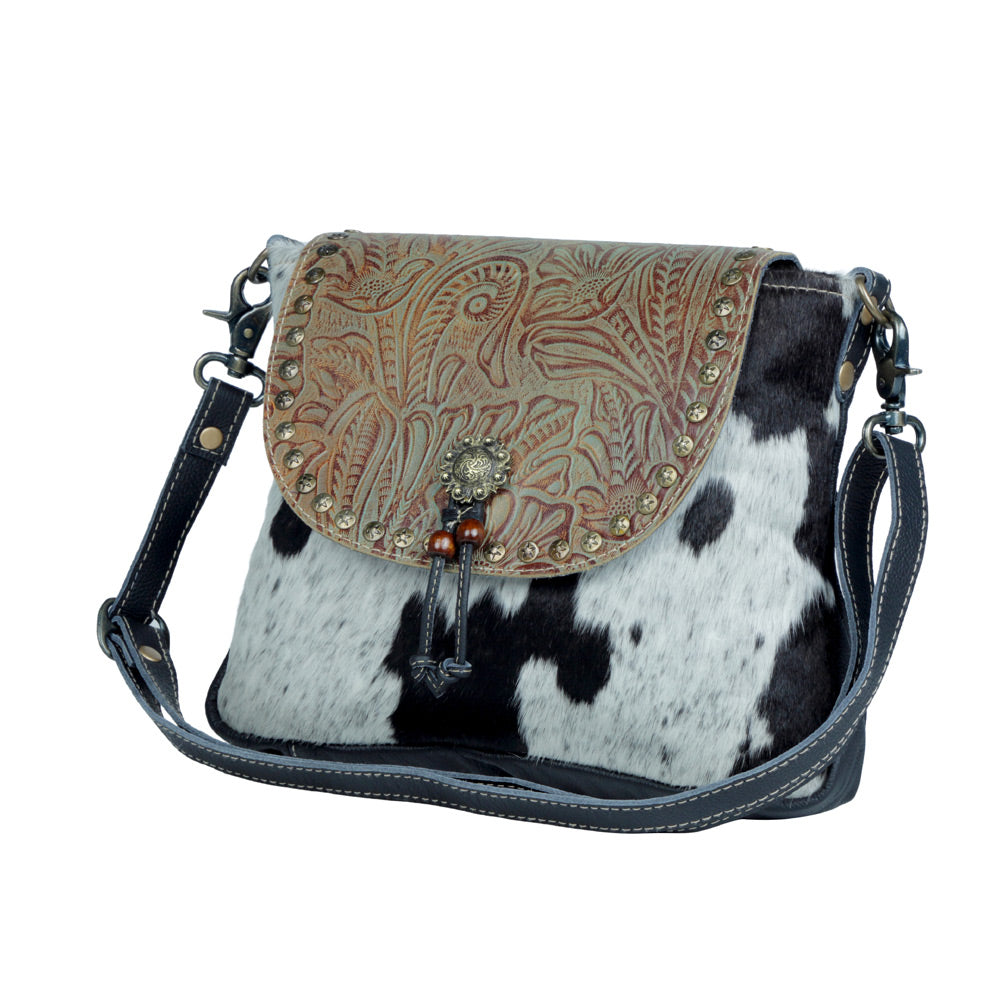 Steamy Leather & Hairon Bag