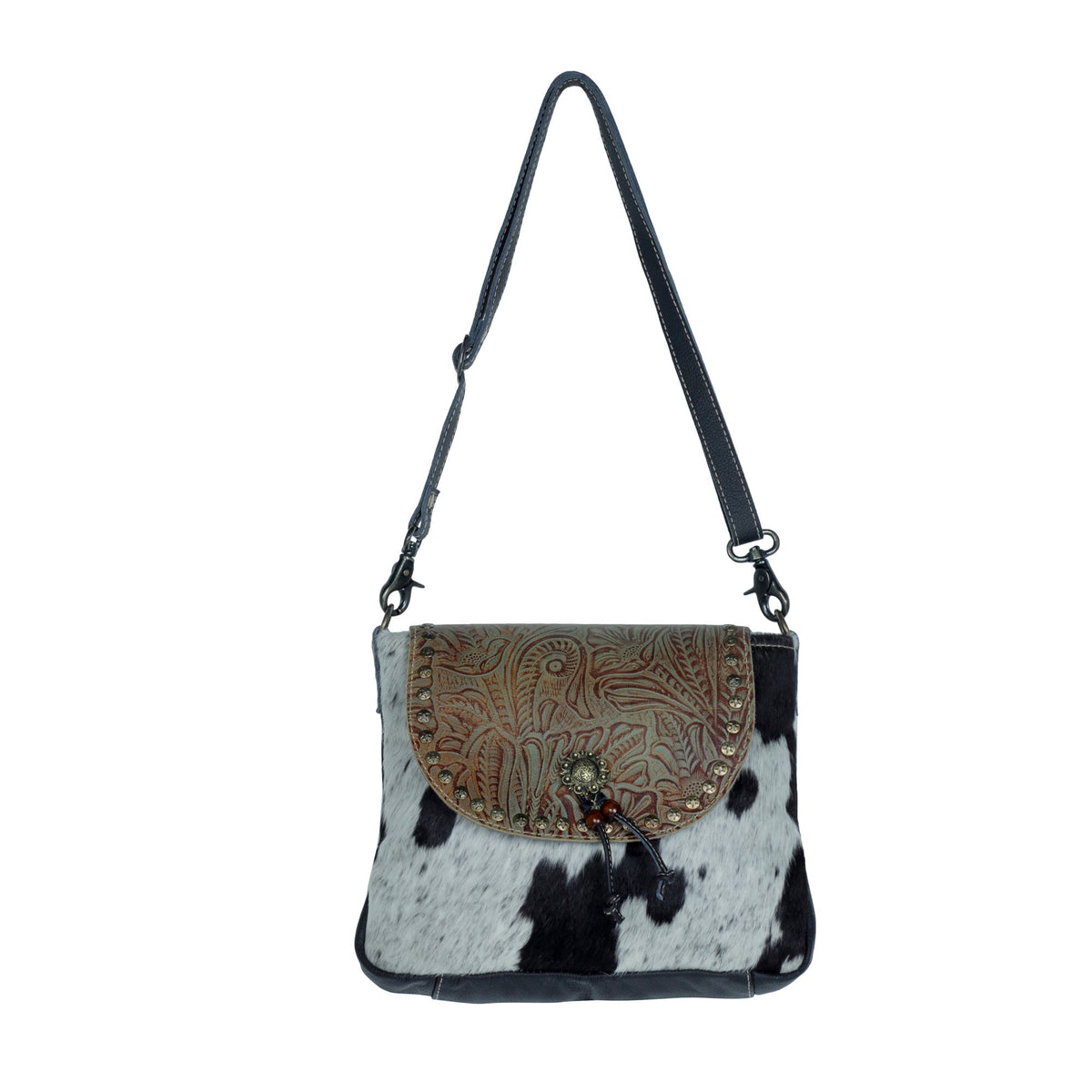 Steamy Leather & Hairon Bag