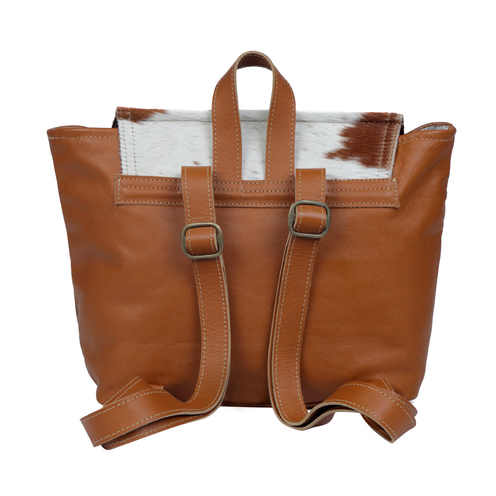 Classic Carvings Leather & Hairon Bag
