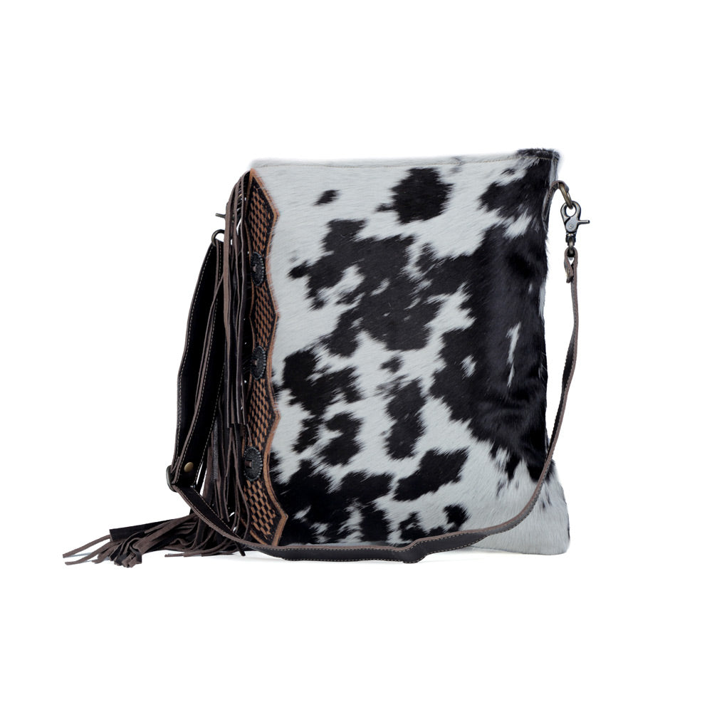 Folksy Hand-Tooled Bag