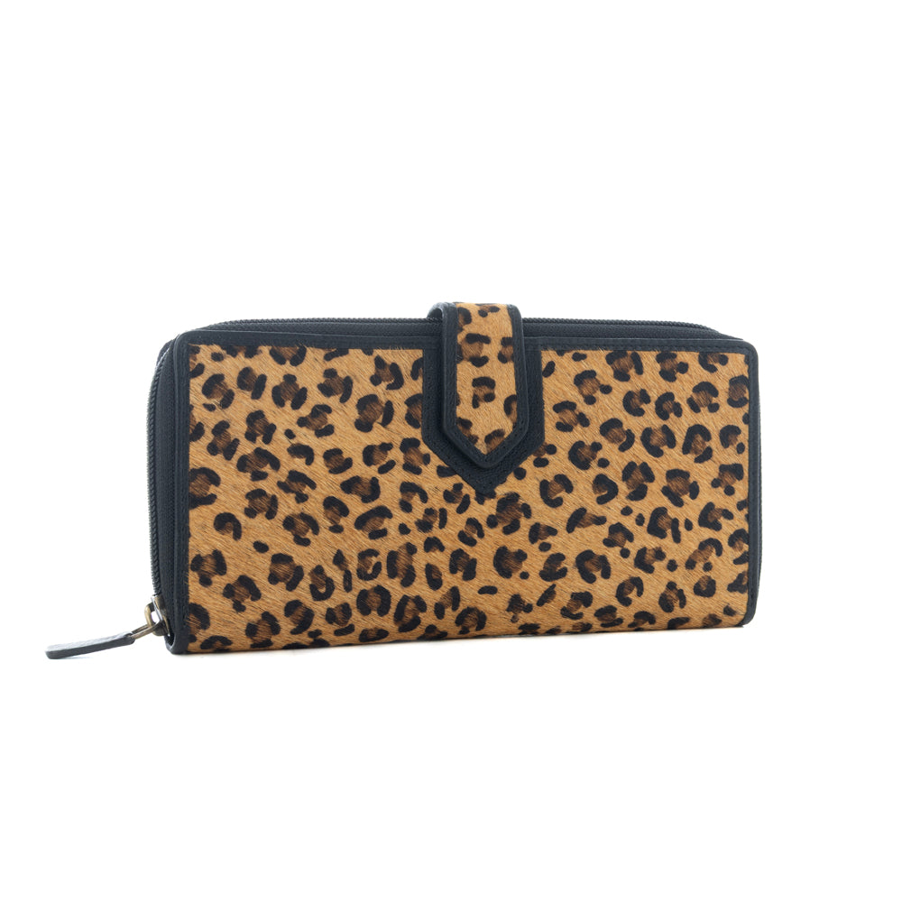 Gutsy Leopard Print Wallet