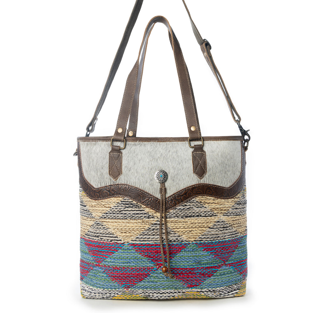 Prismatic Tones Shoulder Bag
