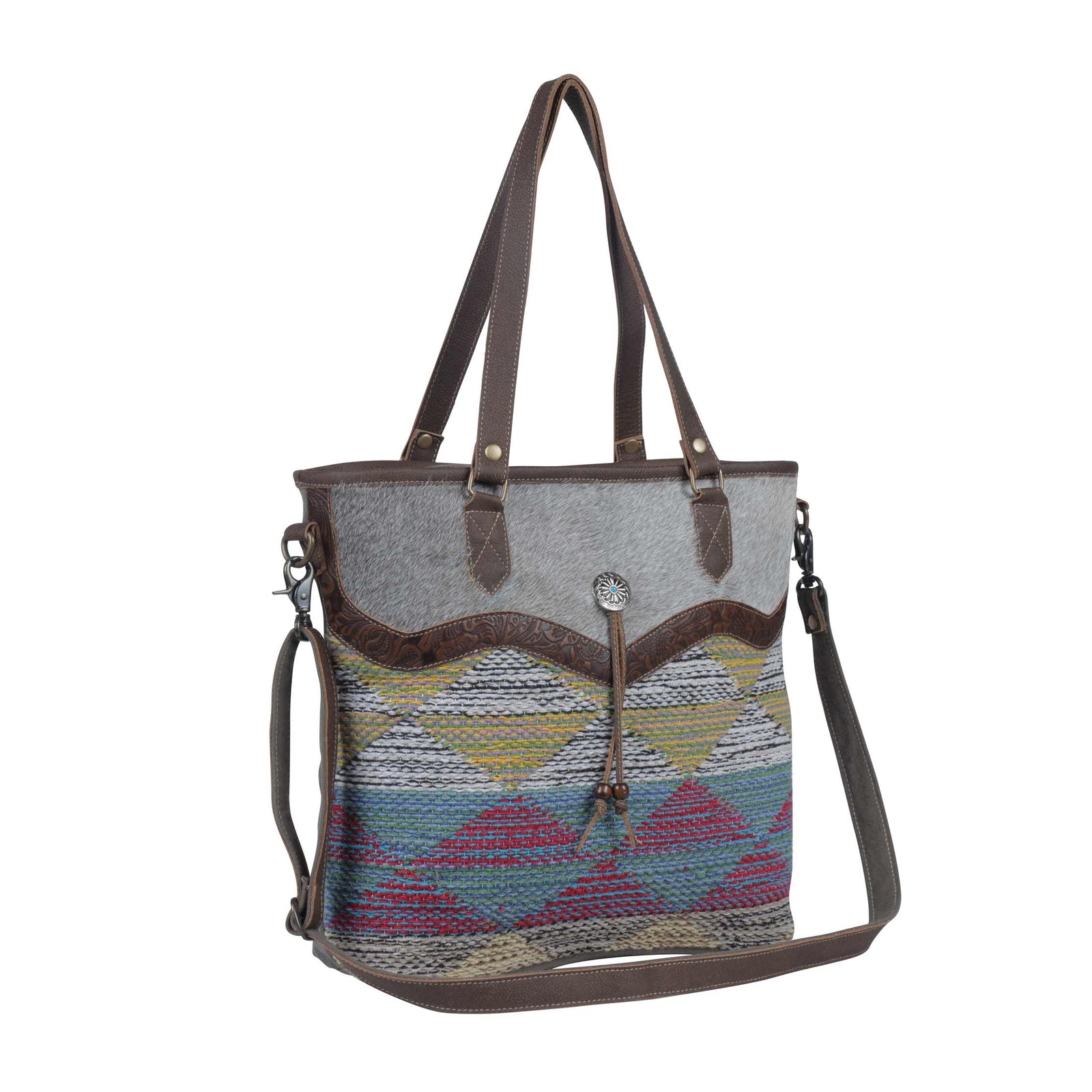 Prismatic Tones Shoulder Bag