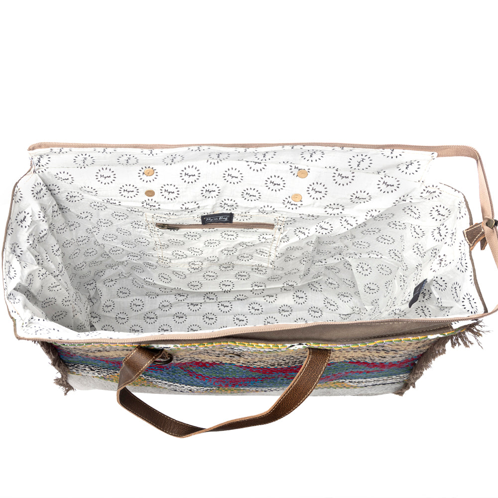 Vibrant Pyramids Weekender Bag