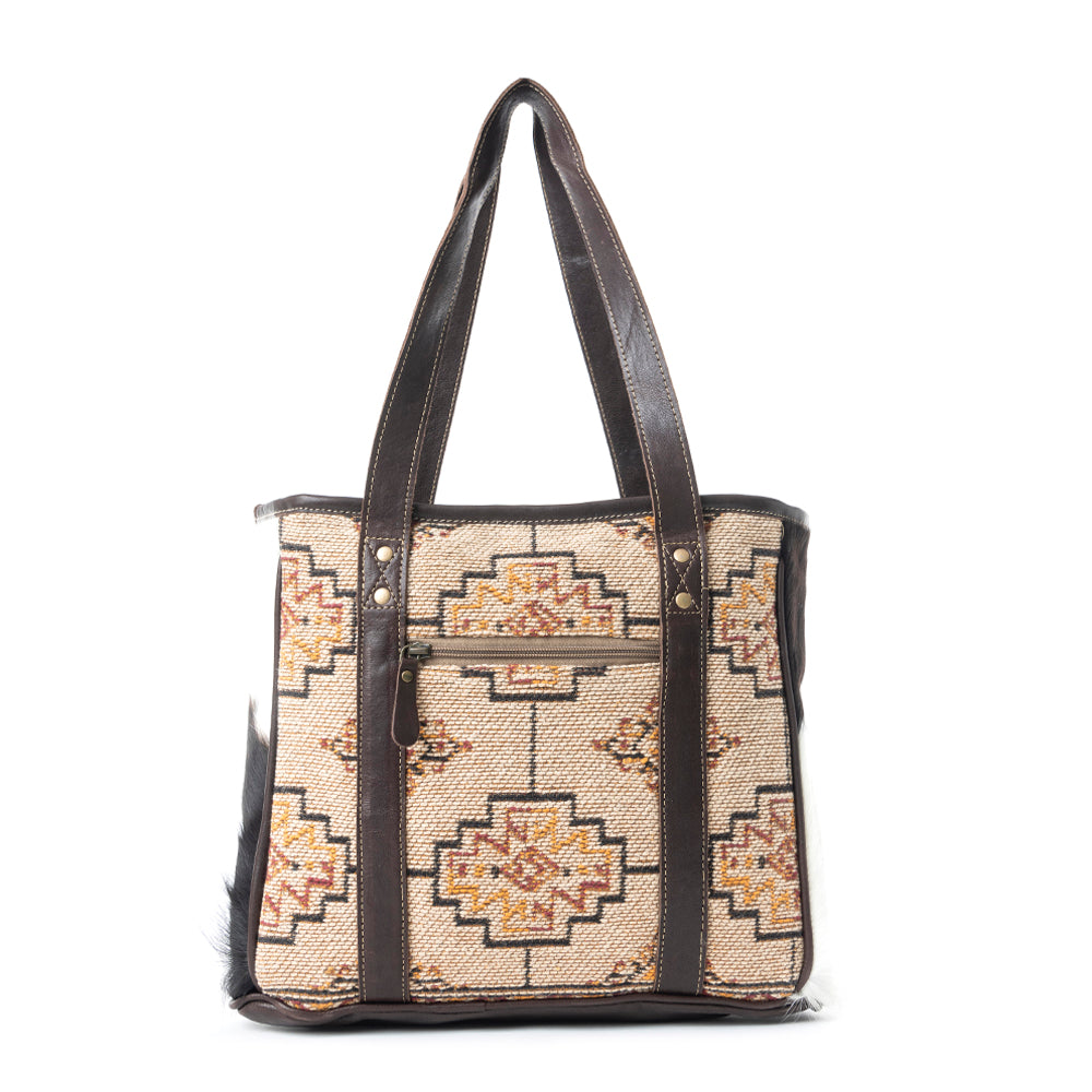 Fleur Hand-Tooled Bag