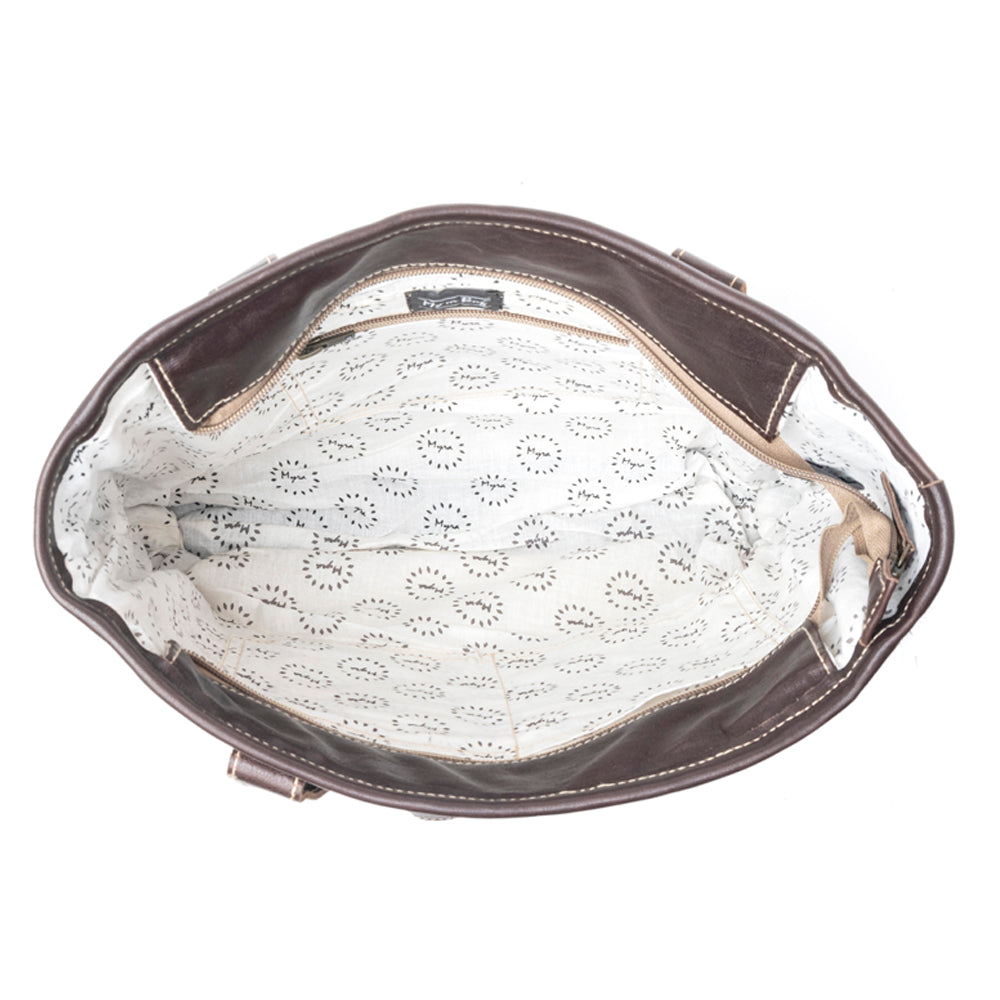 Fleur Hand-Tooled Bag