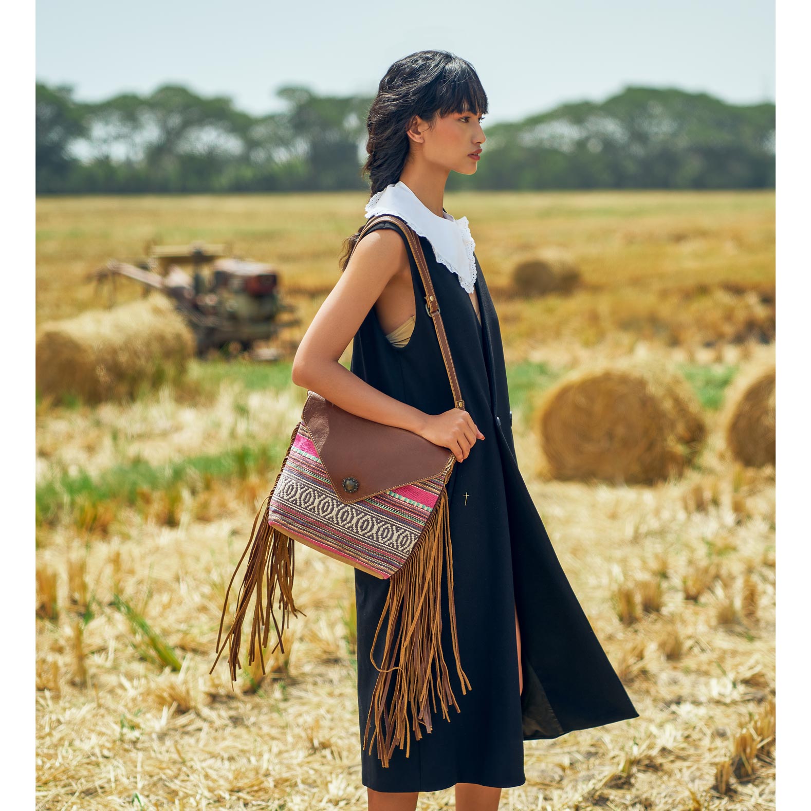 Vibrant Laces Shoulder Bag