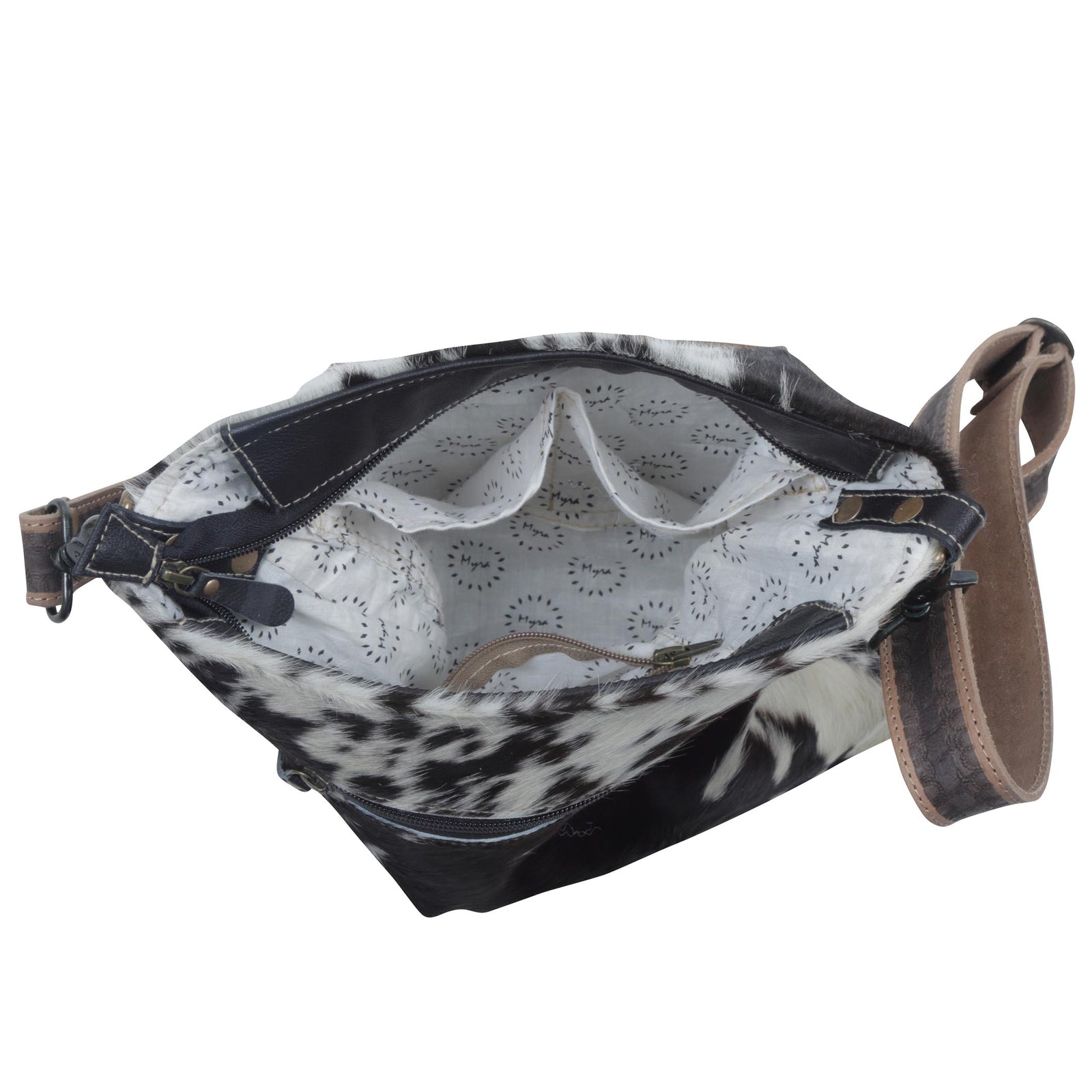 Flowering Hand-Tooled Bag