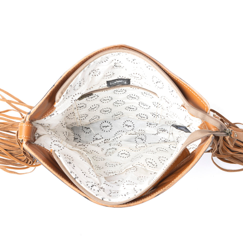 Helios Hand-Tooled Bag