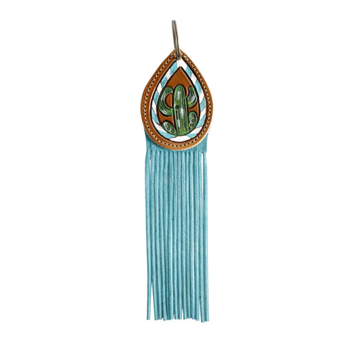 Prickly Plant Key Fob
