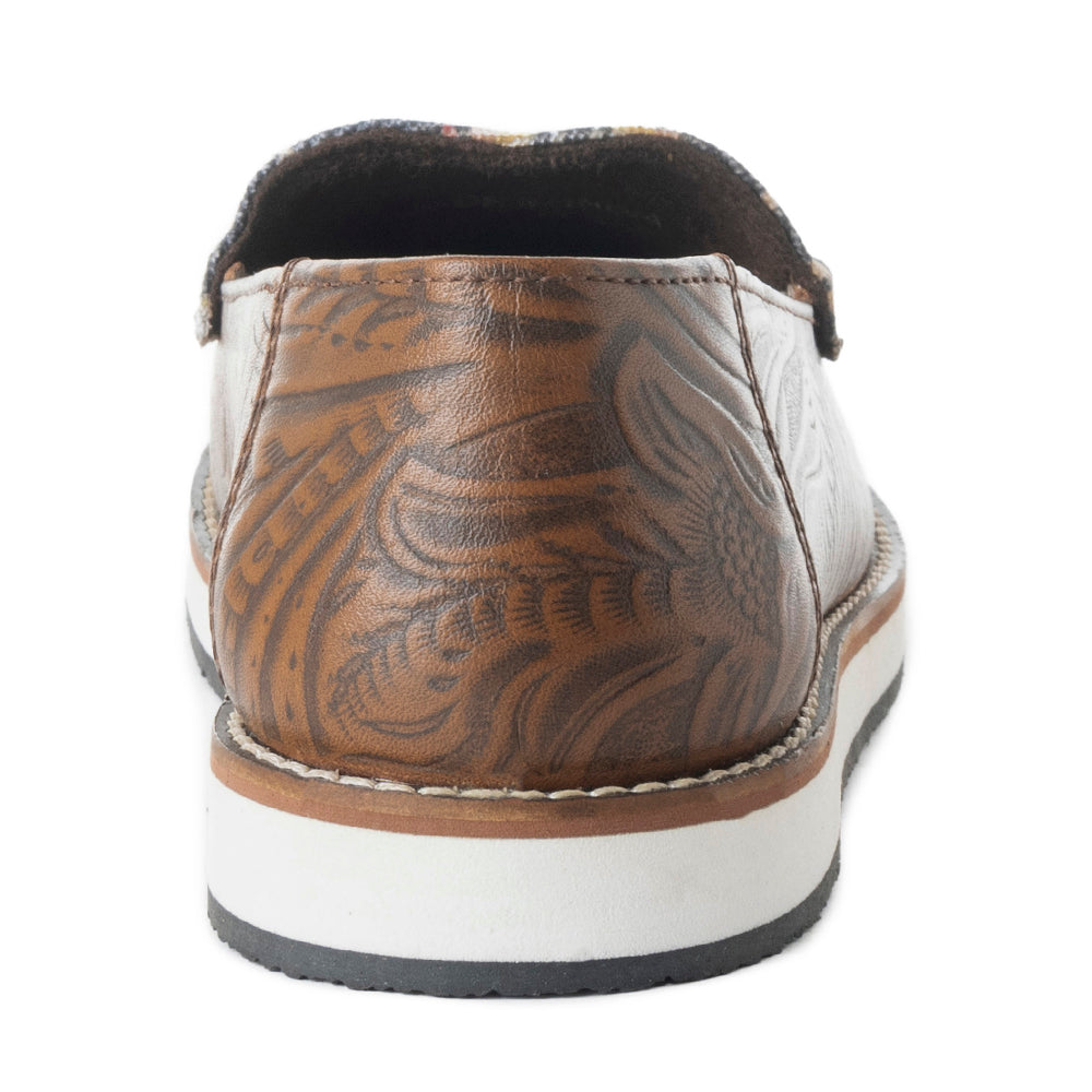 Embossed Footing Sneakers