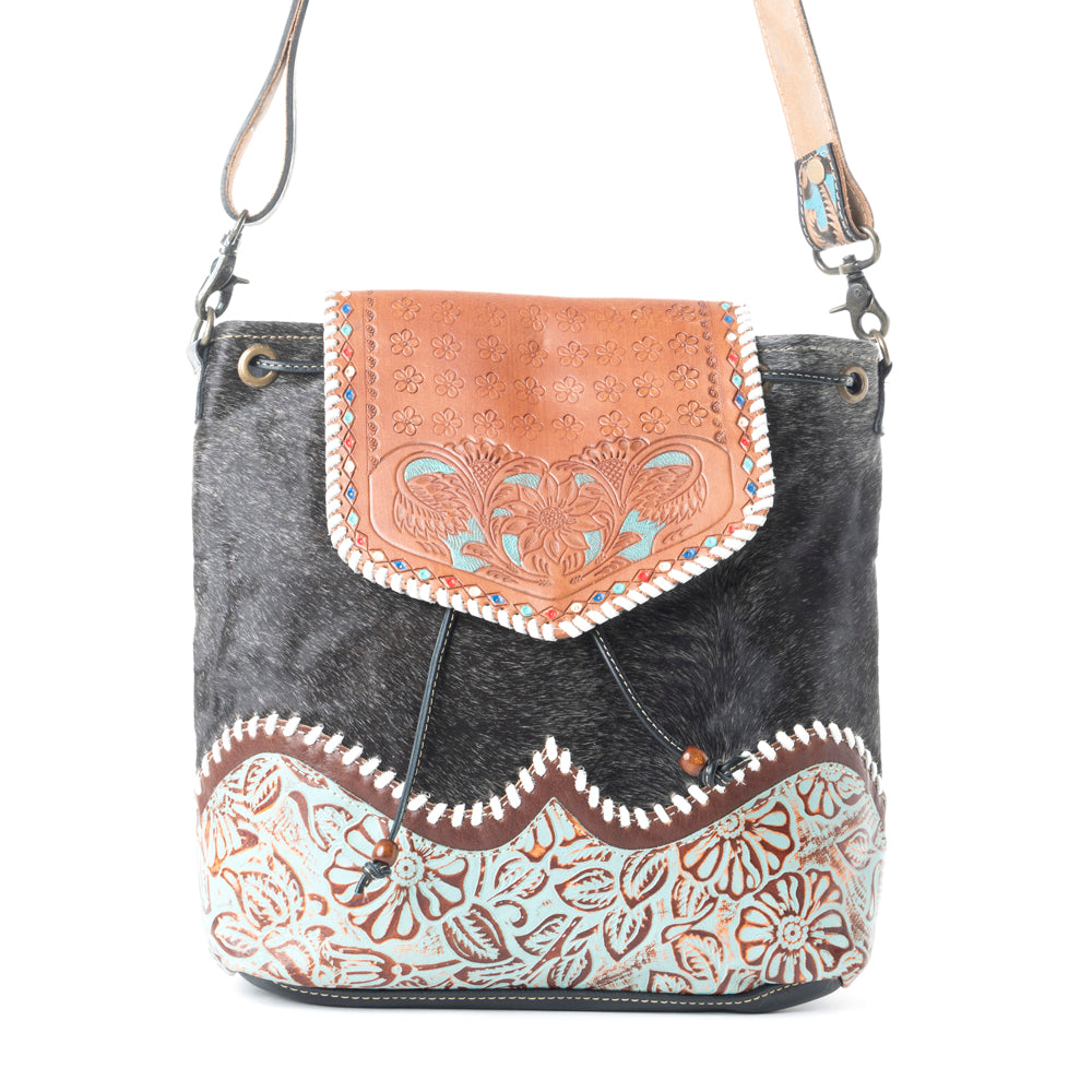 Landscape Hand-Tooled Bag