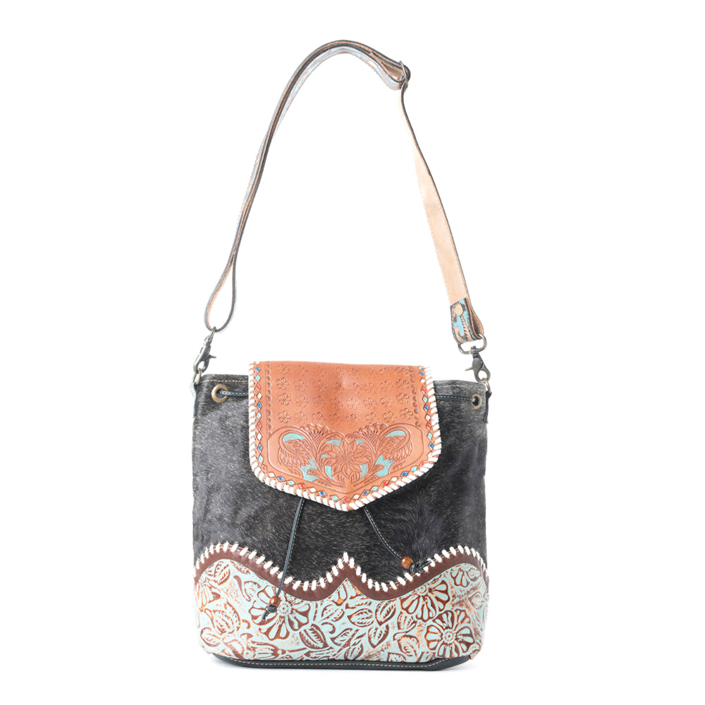 Landscape Hand-Tooled Bag