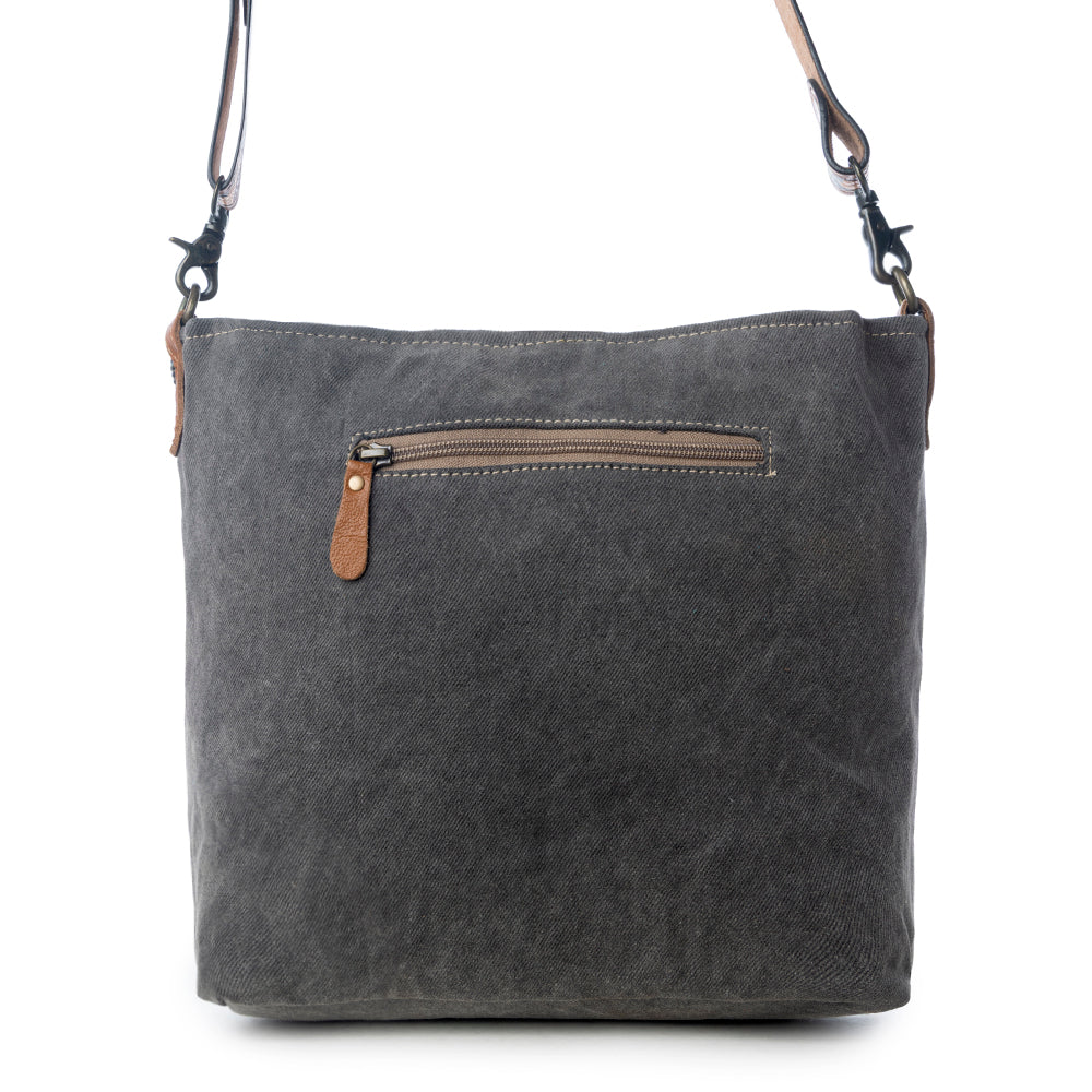 Forest Mist Hand-Tooled Bag