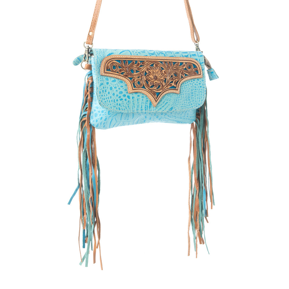 Heartsy Hand-Tooled Bag