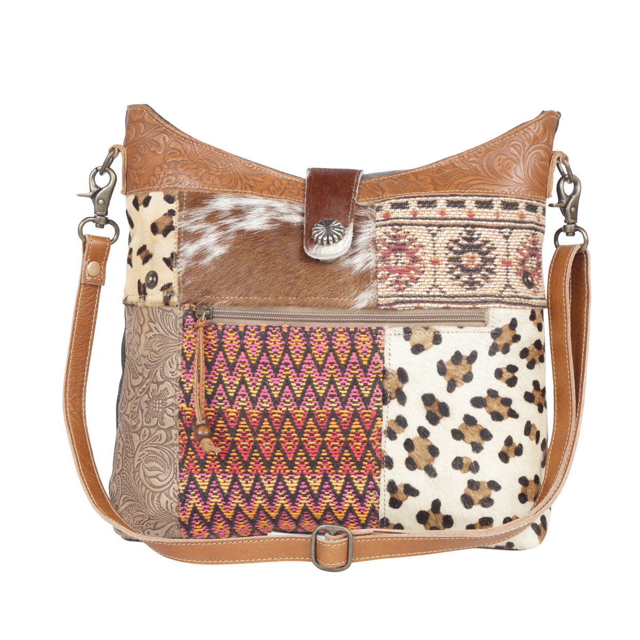 Peruvian Brown Shoulder Bag