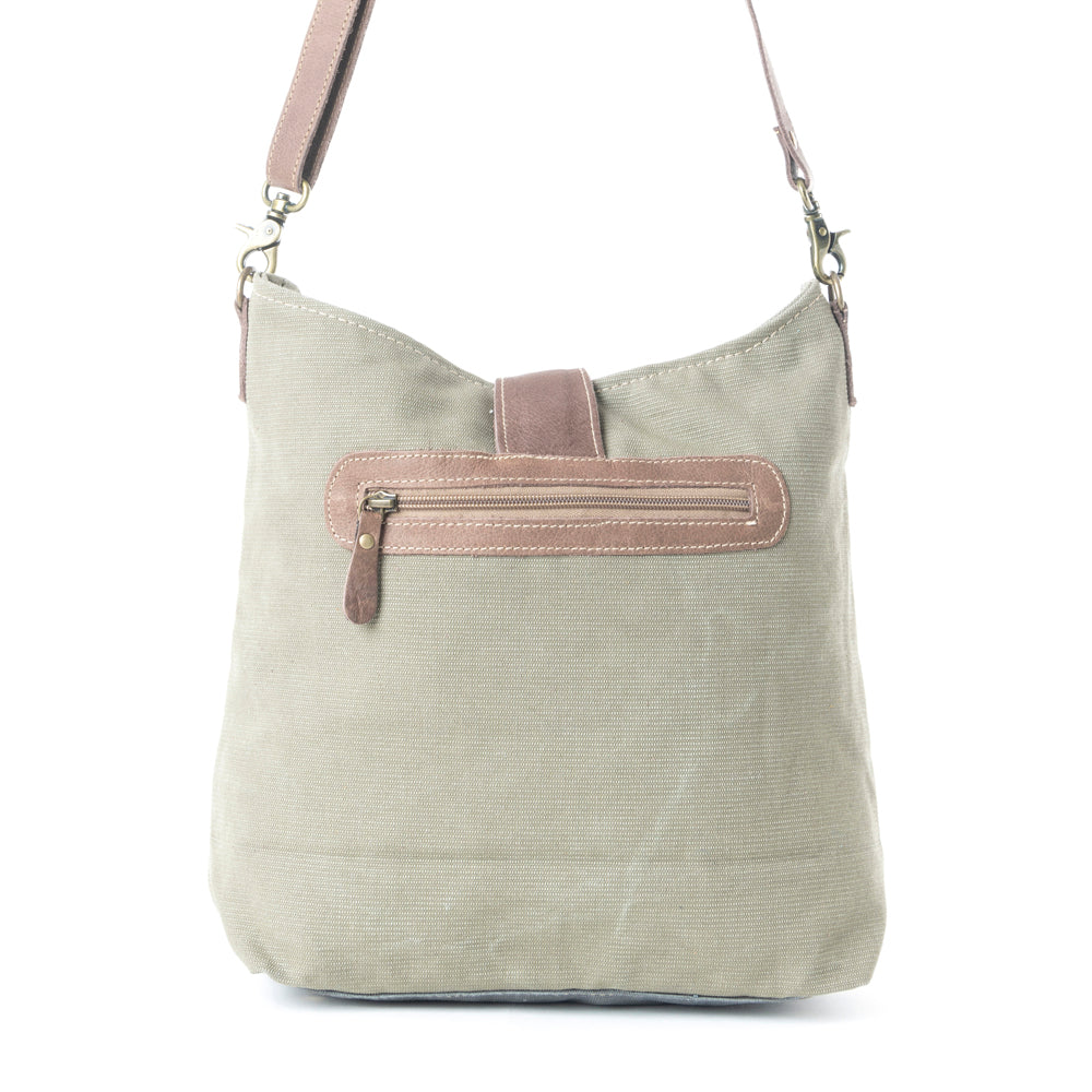 Psychedelic Gray Shoulder Bag
