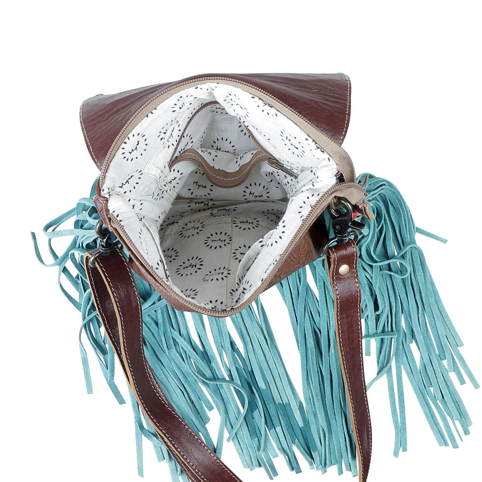 Conglomerate Leather & Hairon Bag