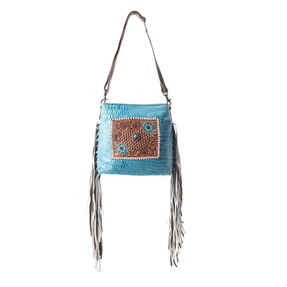 Firmament Hand-Tooled Bag