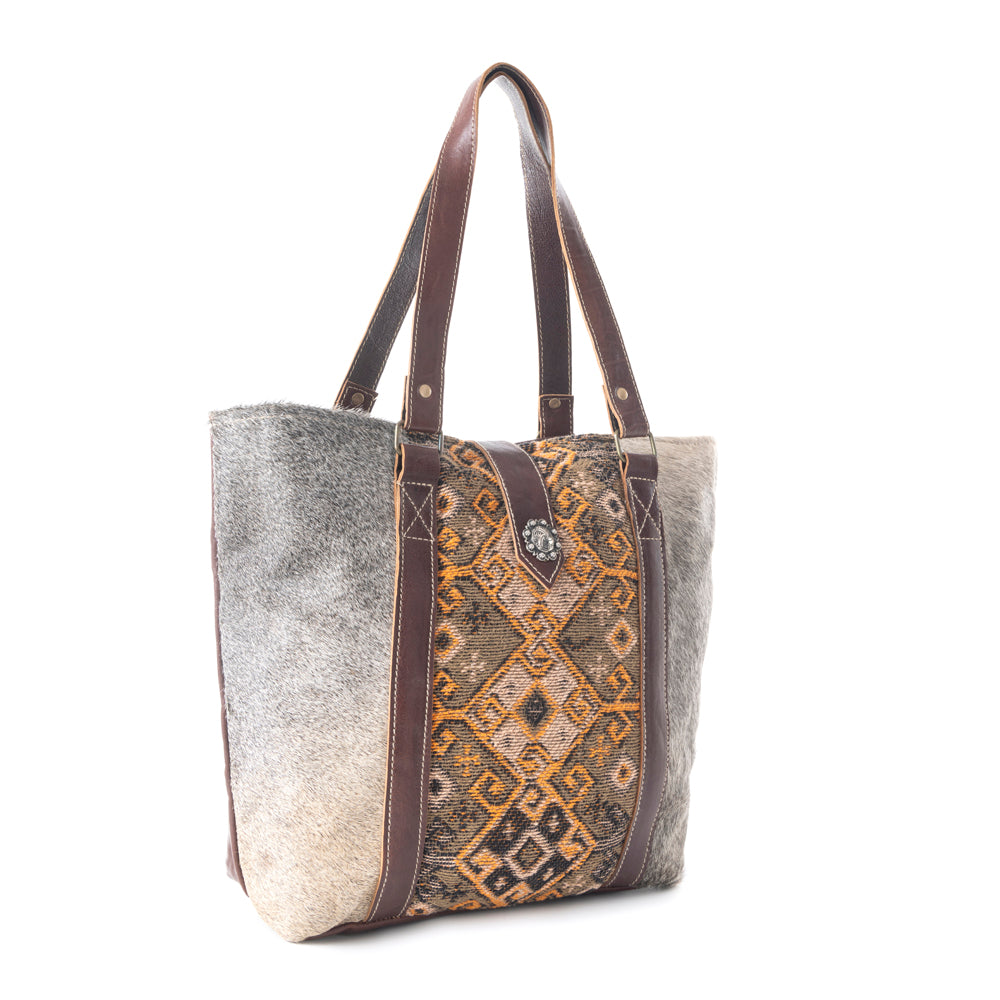 Regent Leather & Hairon Bag