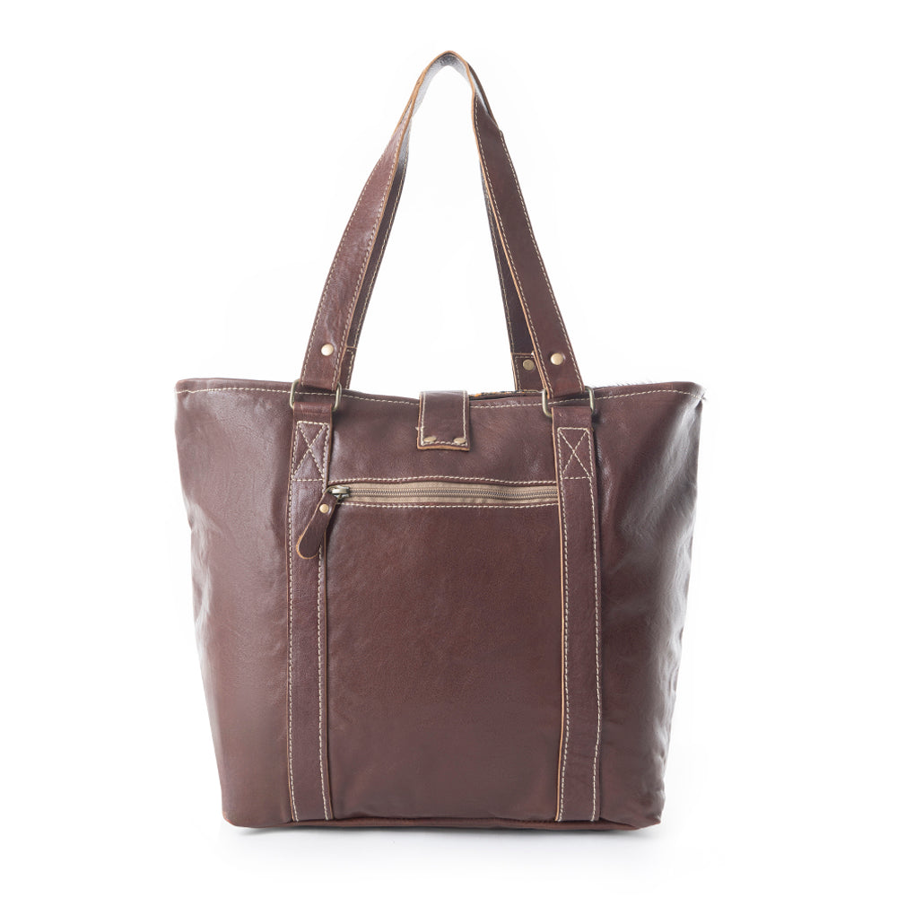Regent Leather & Hairon Bag