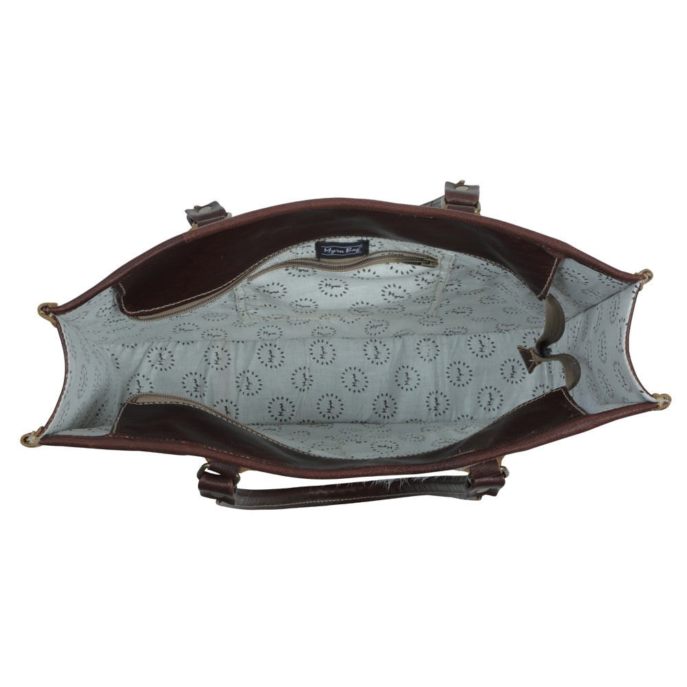 Cleopatra Hand-Tooled Bag