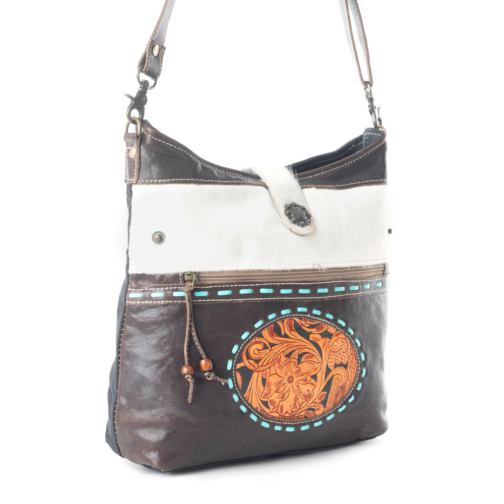 Rusted skies Hand-Tooled Bag